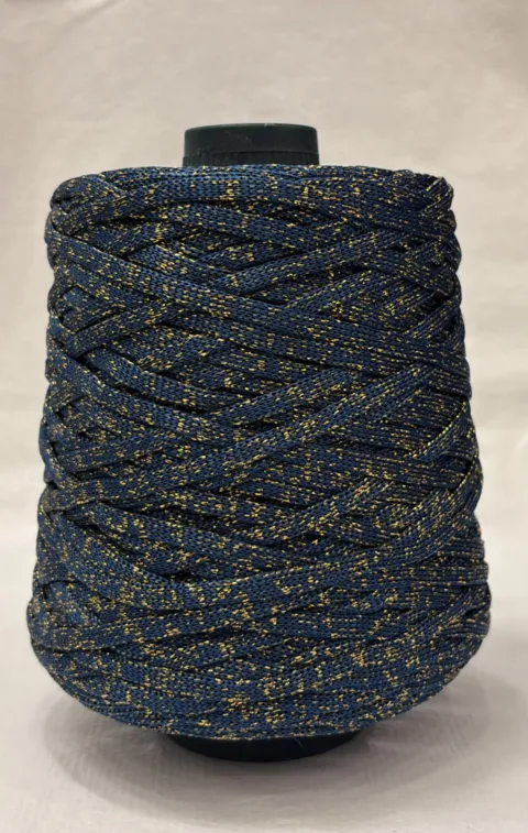 Colore 614 - Blu lurex oro