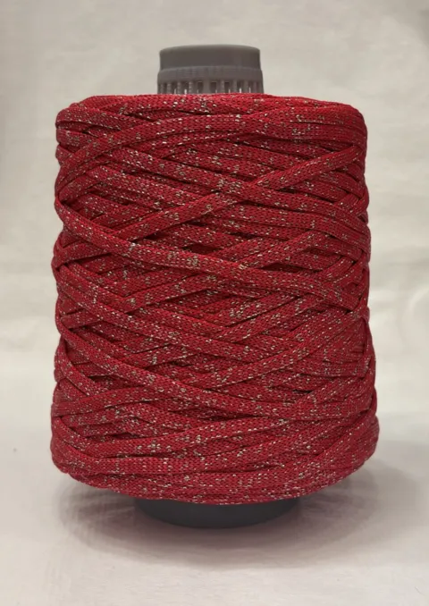 Colore 609 - Rosso lurex argento