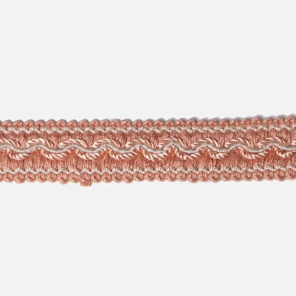 Passamaneria Bordino Onda Rosa