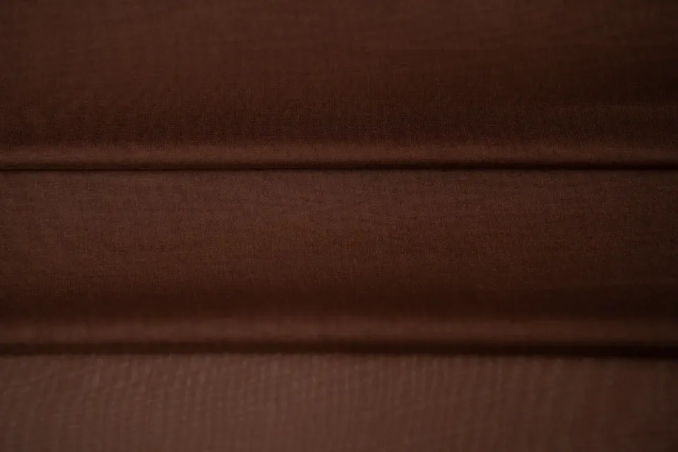 Tessuto Chiffon Marrone
