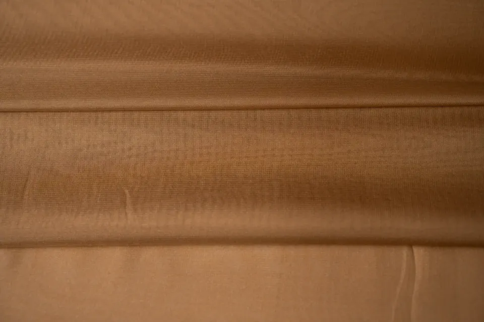 Tessuto Chiffon Cammello