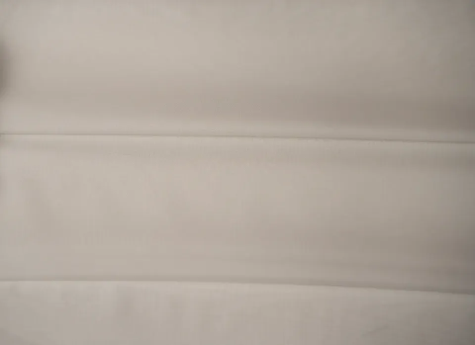 Tessuto Chiffon Bianco Seta