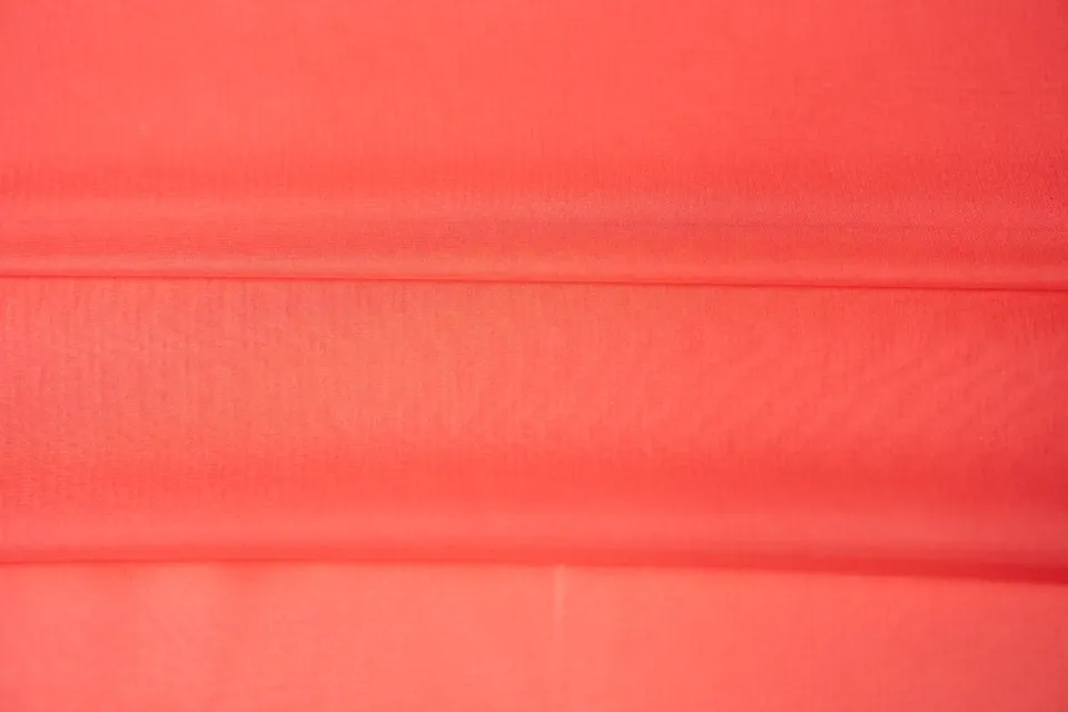 Tessuto Chiffon Corallo