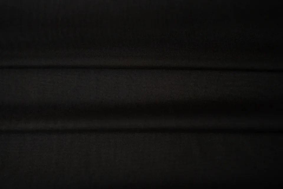 Tessuto Chiffon Nero