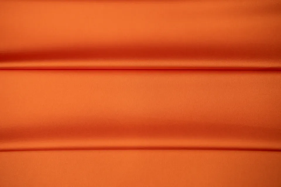 Tessuto Satin Arancio