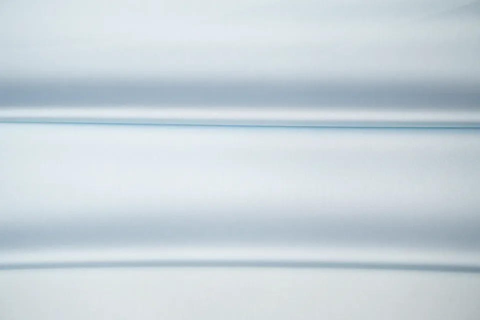 Tessuto Satin Azzurro