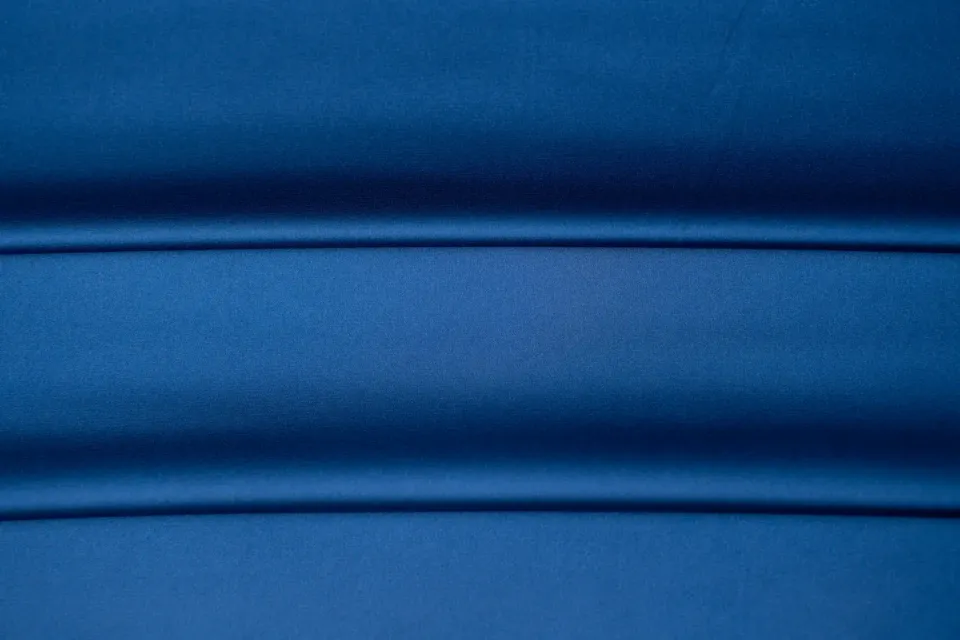 Tessuto Satin Blu Royal