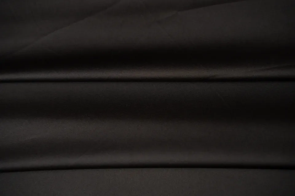 Tessuto Satin Nero