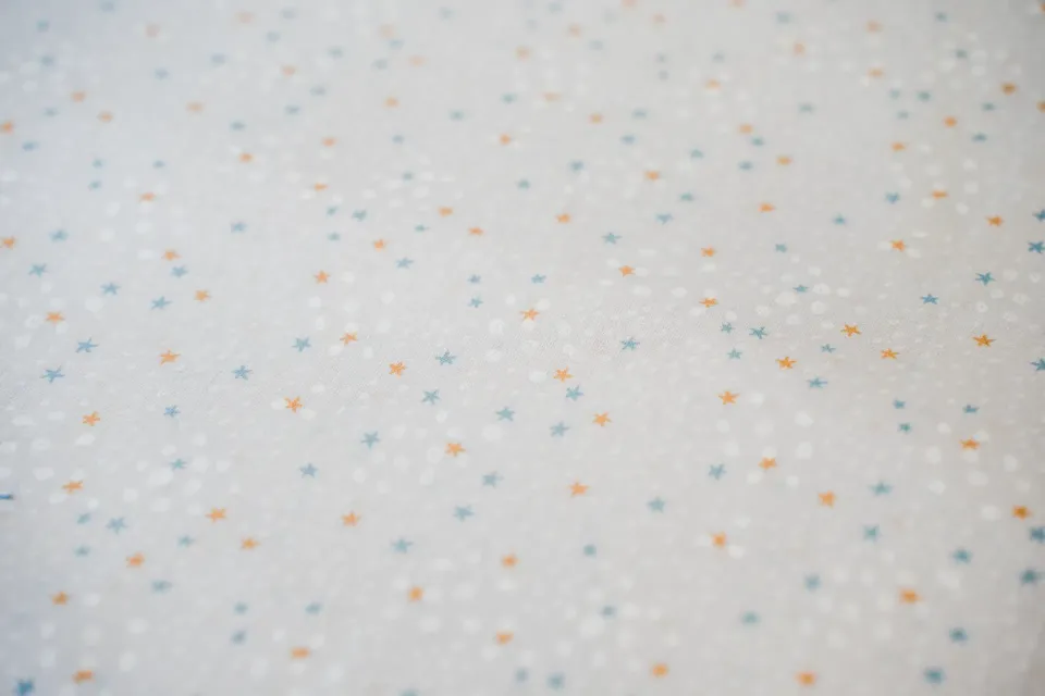 Cotone Bimbo Fantasia Stelline
