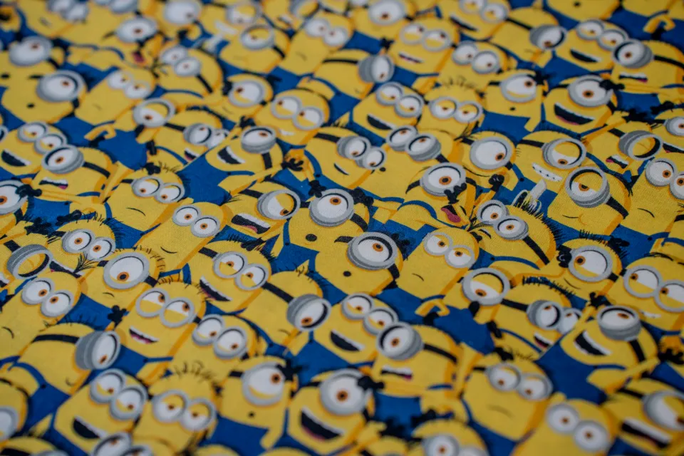 Cotone Bimbo Fantasia Minions