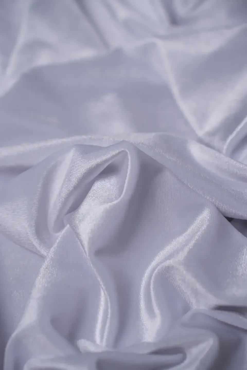 Velluto Elasticizzato Bianco