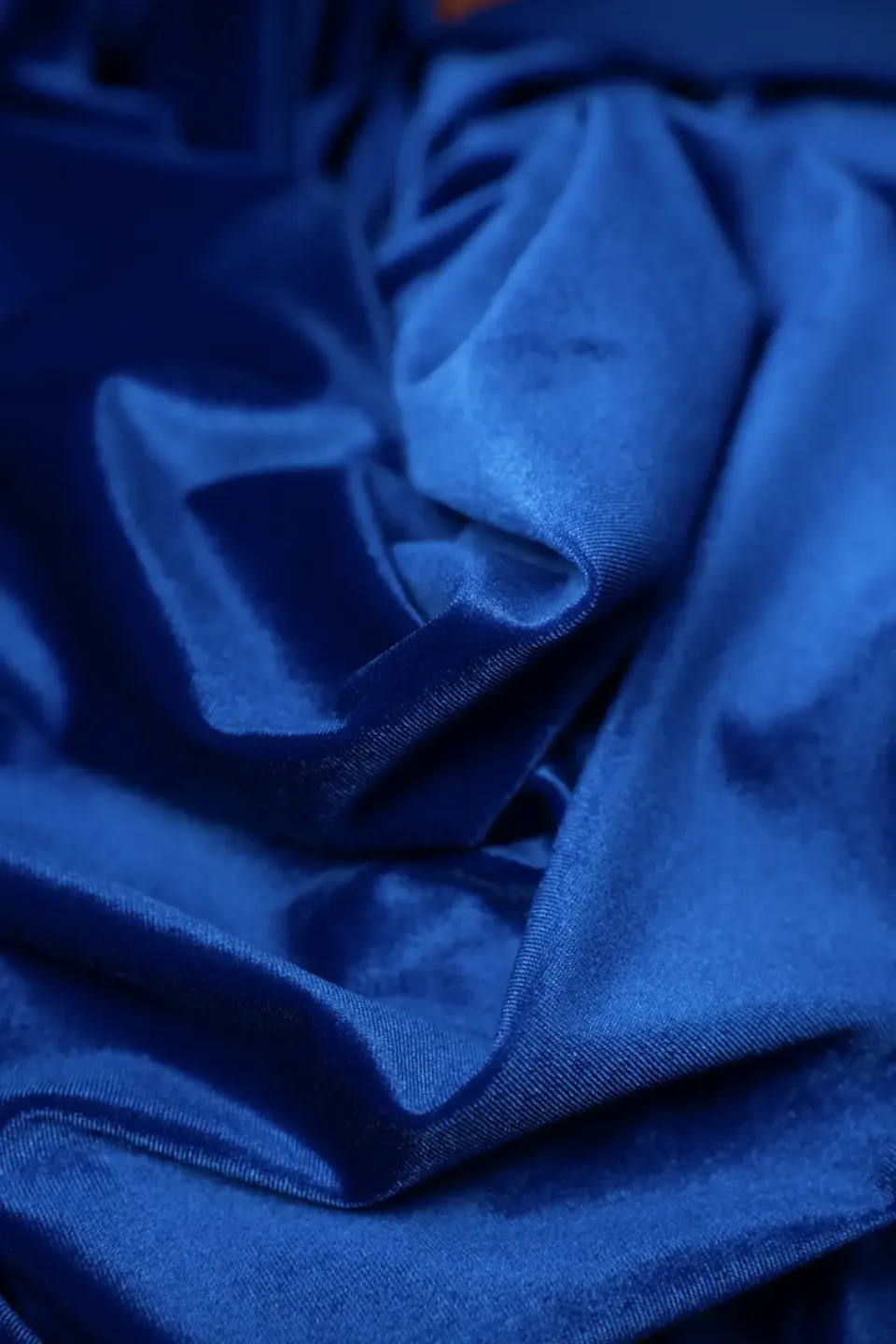 Velluto Elasticizzato Blu