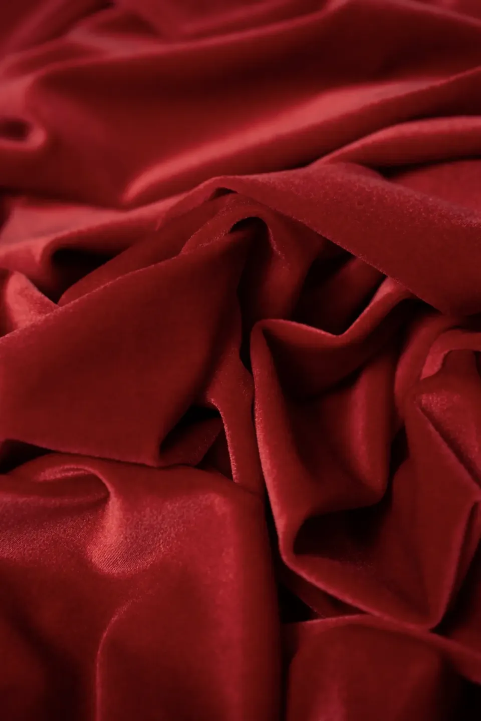 Velluto Elasticizzato Rosso
