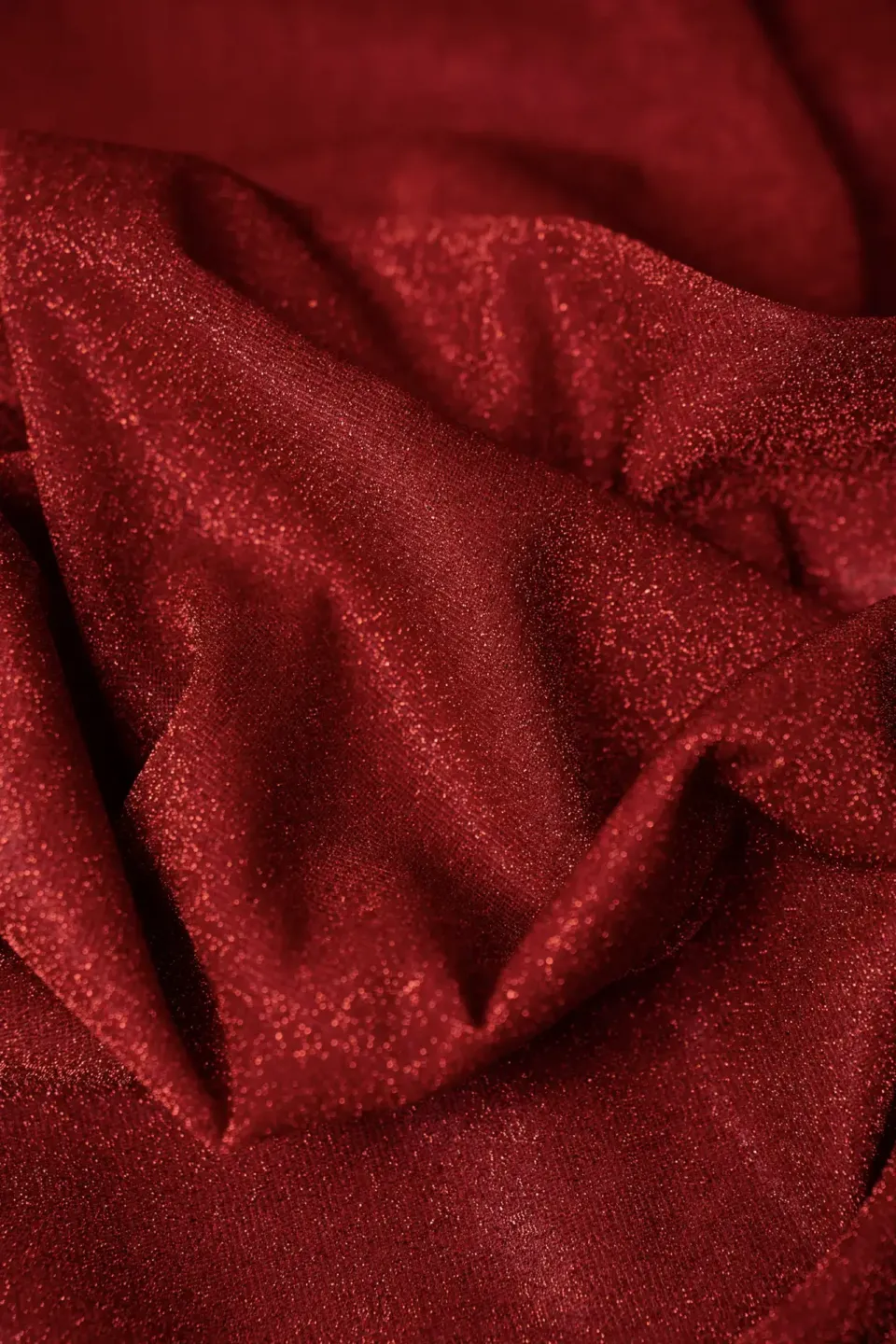 Maglia base Lurex Rosso