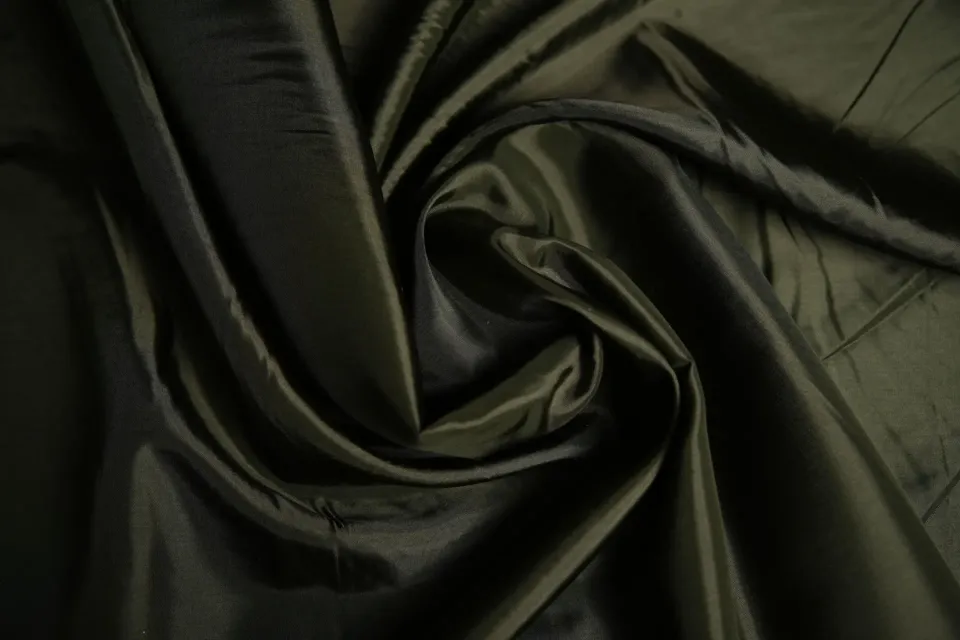 Tessuto Spugnetta Foderata Nero
