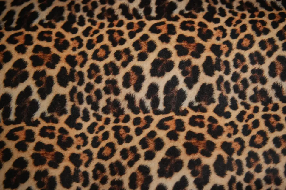 Panno Lenci Stampato Leopardo