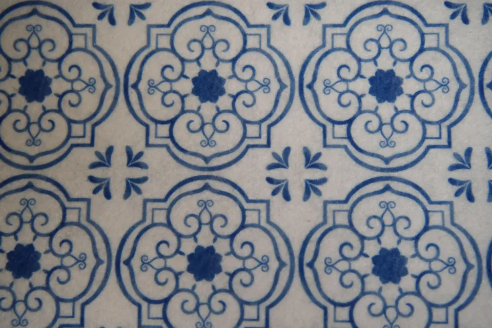 Panno Lenci Stampato Ceramica