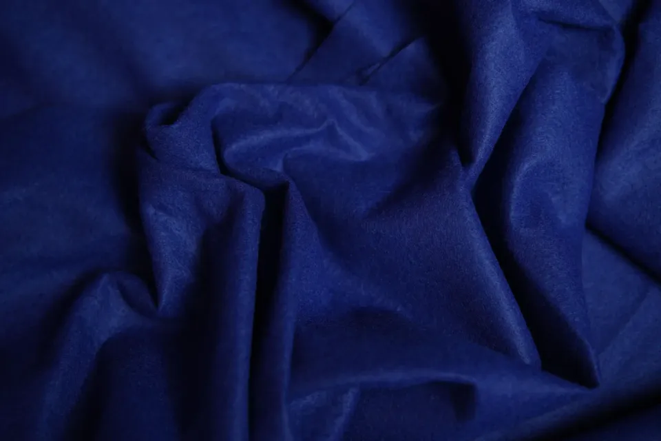 Panno Lenci Unito Blu