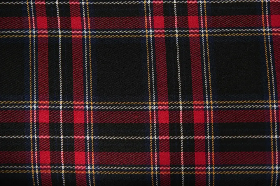 Tessuto Comfort Scozzese (nero)