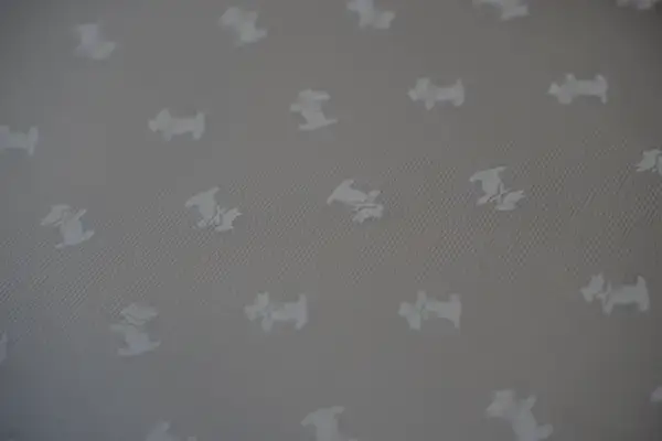 Cotone Piquet Millerighe Cagnolino Tortora