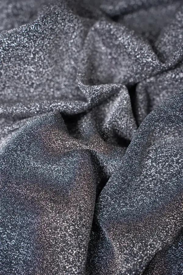 Maglia base Lurex Grigio Scuro