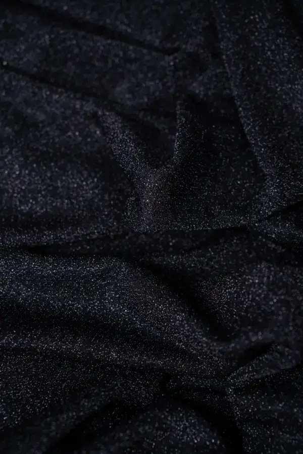 Maglia base Lurex Nero
