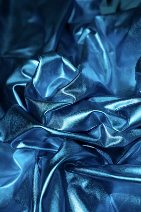 Lycra Spalmata Azzurro