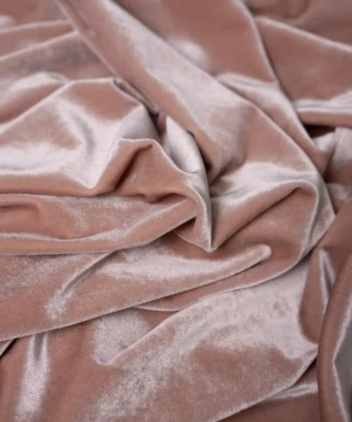 Velluto Elasticizzato Rosa