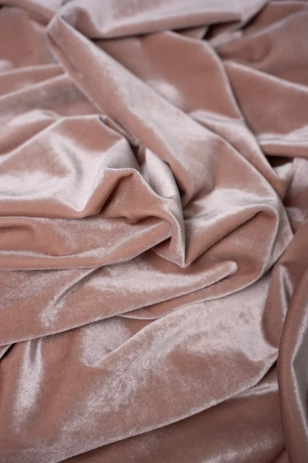 Velluto Elasticizzato Rosa