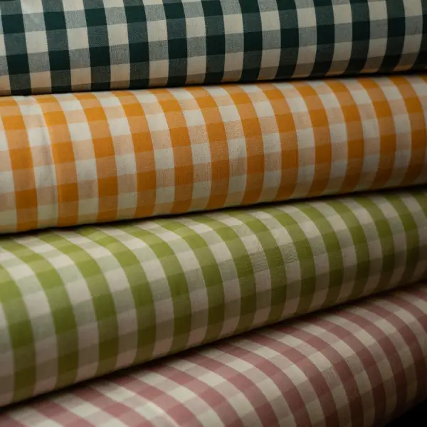 Tovagliato Cotone Quadri vari colori h.140