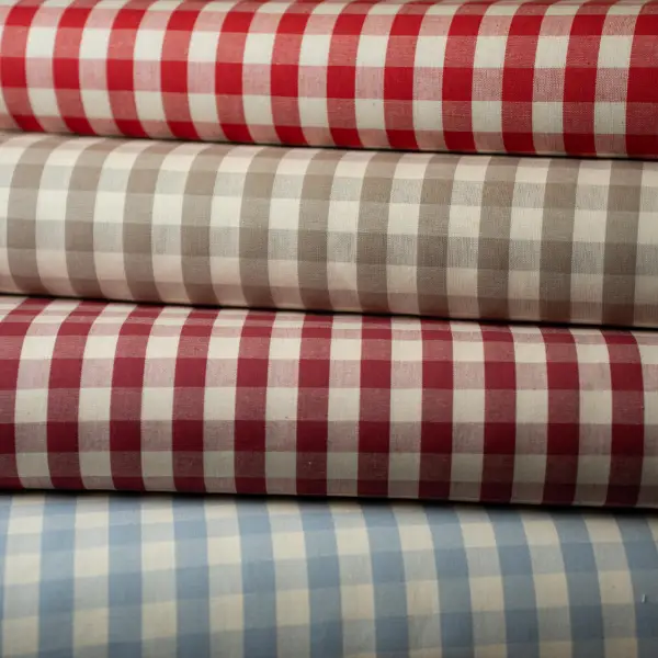 Tovagliato Cotone Quadri vari colori h.140